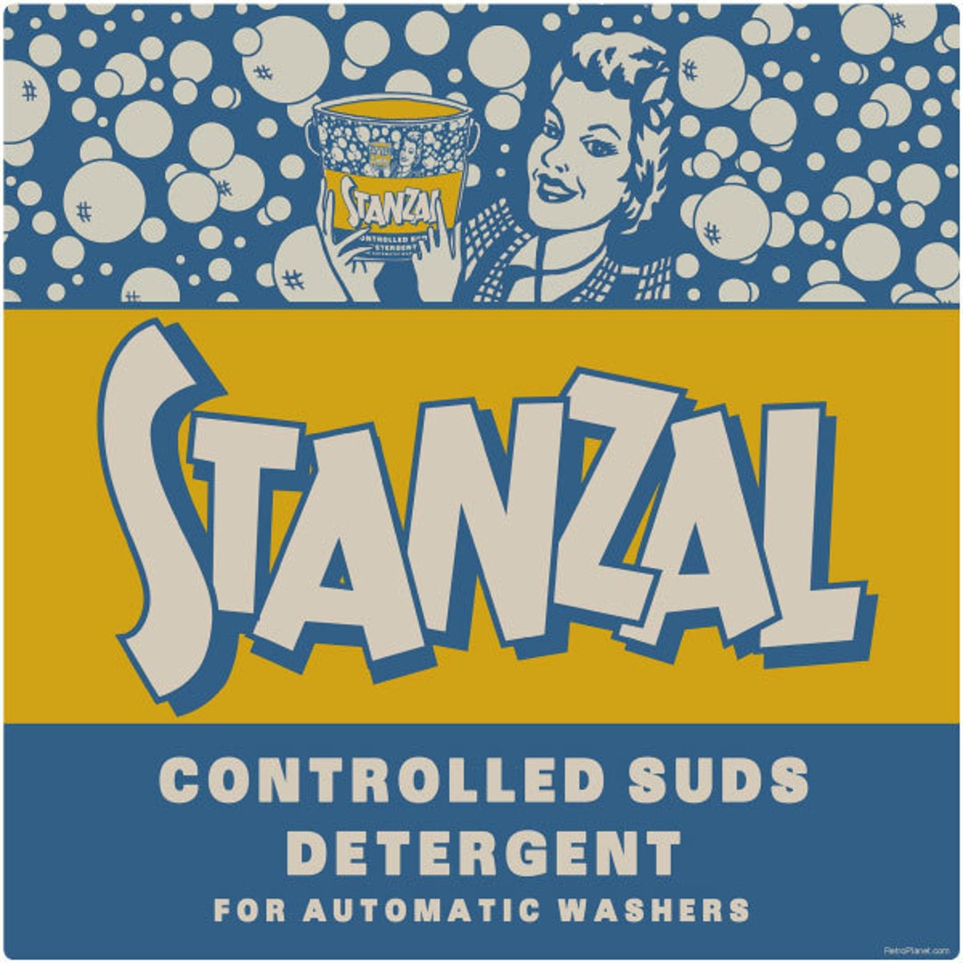 Stanzal Laundry Detergent Wall Decal Etsy