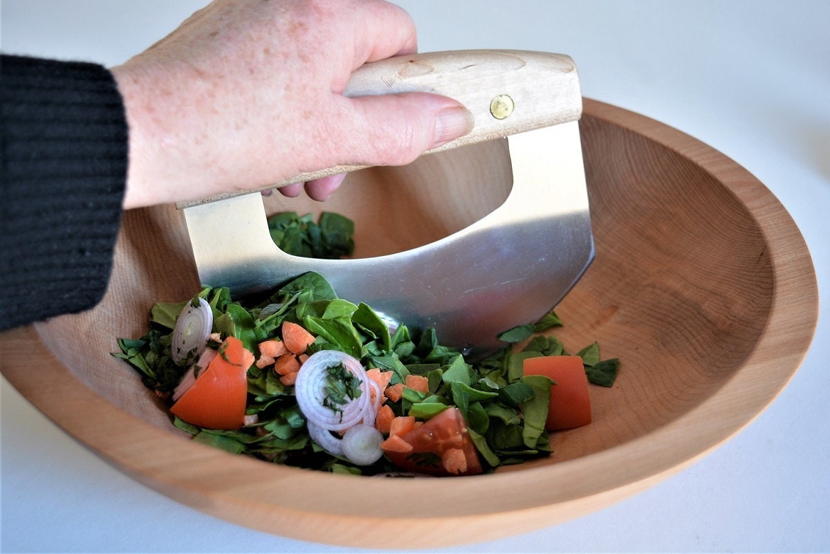 Wooden Chopping Bowl 