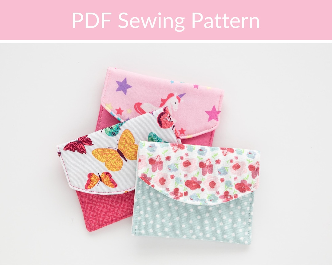 Coin Purse Mini Pouch PDF Sewing Pattern - Etsy