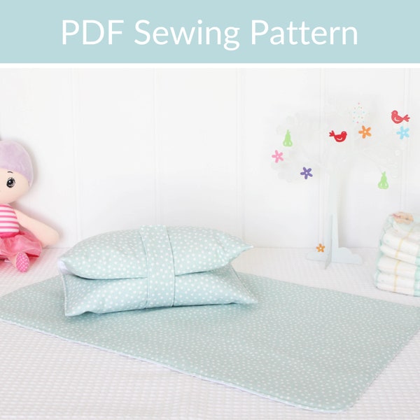 Diaper Wallet & Baby Change Mat PDF Sewing Pattern