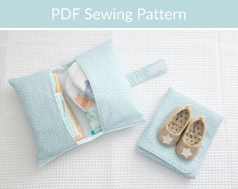 Nappy Wallet & Baby Change Mat PDF Sewing Pattern