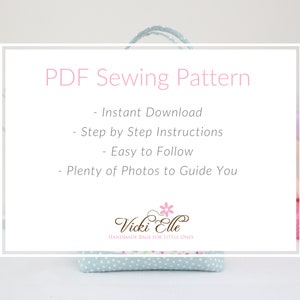 Easy Sew Coin Purse PDF Sewing Pattern image 6