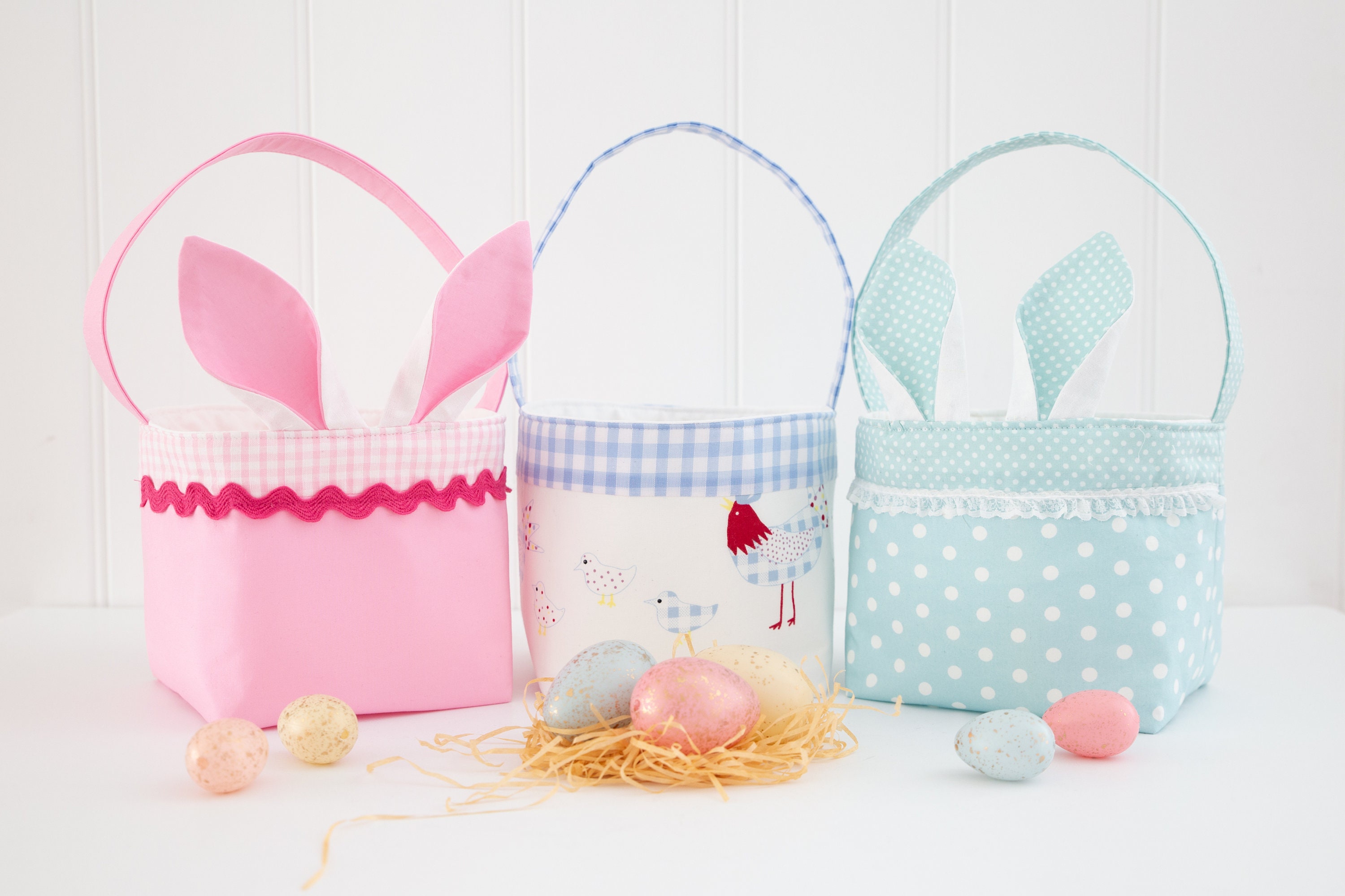 Easter Basket PDF Sewing Pattern - Etsy