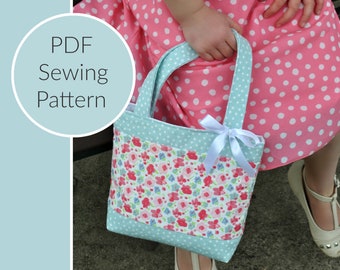 Mini Tote Bag PDF Sewing Pattern