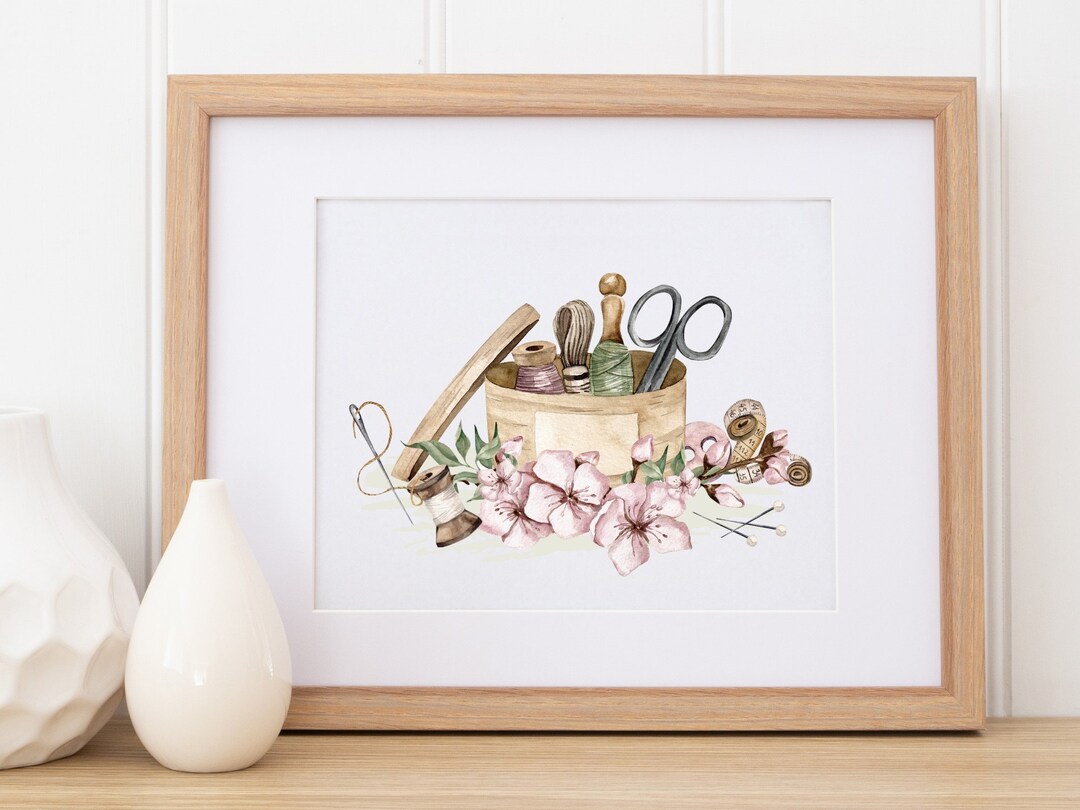 Printable Sewing Room Wall Art Sewing Room Decor Craft Room Etsy