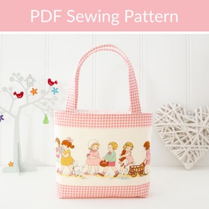 PDF Schnittmuster für Kindertasche Easy