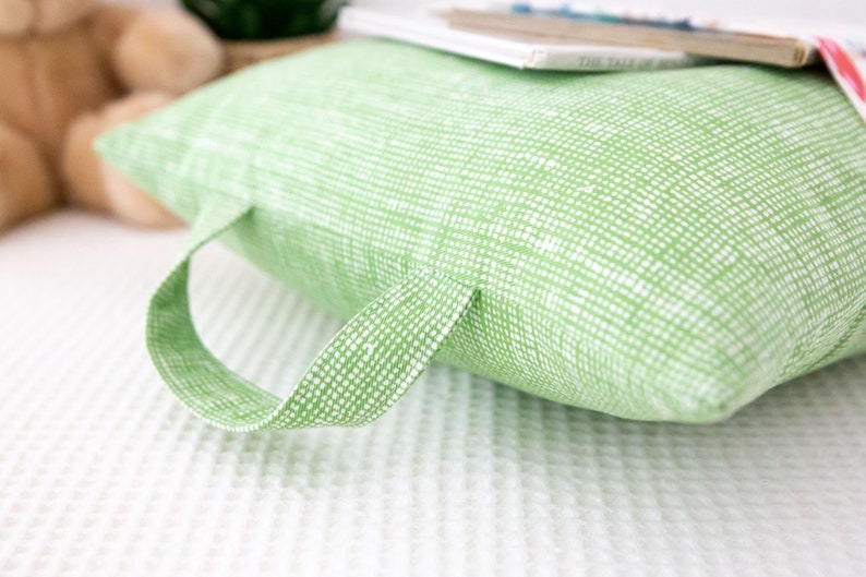 Book Pillow Sewing Pattern: DIY Reading Cushion with Pocket (PDF Pattern) image 5