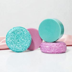 Handmade Shampoo and Conditioner Bar Set: Plastic-Free Haircare Gift