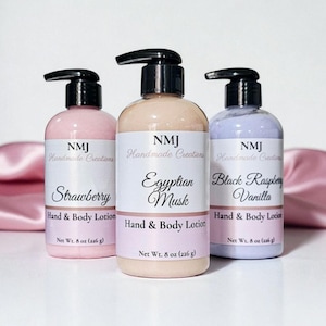Body Lotion — Shea Butter Hand & Body Moisturizer, Non-Greasy Formula | Handmade Skincare