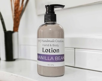 Vanilla Bean Hand and Body Lotion - 8 oz