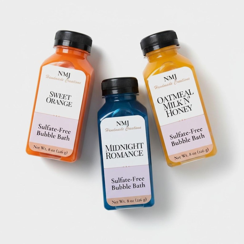 Sulfate-Free Bubble Bath | Multiple Scents | Bath Soak image 1