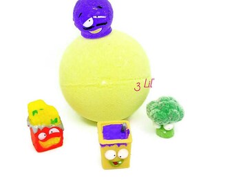 Bath Bombs For Kids - Bath Bomb With Toy - Toy Bath Bomb - Surprise Bath Bombs - Bath Bombs For Kids - Bath Bombs With Toy Inside - Favors