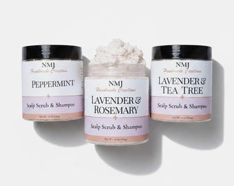 Scalp Scrub Shampoo | Clarifying Shampoo | Exfoliating Hair Cleanser