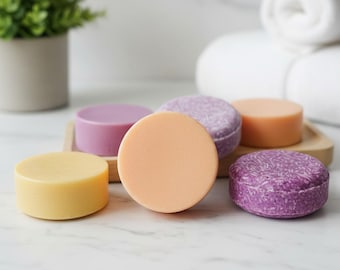Shampoo and Conditioner Bar Set, Long Lasting Hair Care, Jumbo Option