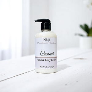 Coconut Body Lotion | Moisturizing Lotion with Shea Butter | Vegan Skincare & Self Care Gift