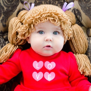 Cabbage Patch Wig - FAST SHIPPING! Ships same day if ordered before 12pm EST.
