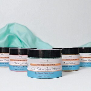Summer Sugar Scrub: Exfoliating Body Polish, Seasonal Scents