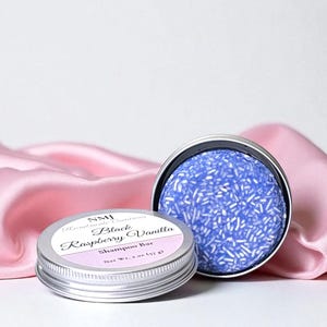 Shampoo Bar with Travel Tin: Plastic-Free Solid Hair Care