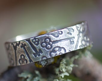 Skeleton Key Ring * Solid Sterling Silver * Hecate Key * Any Size