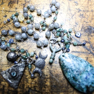 SALE * Prayer Beads * Witch Beads *  Freyr   Pagan  Druid Prayer Beads, Meditation Beads * Oya * Goddess * Fertility *, Manifestation  works