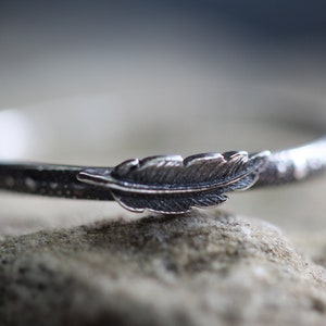 Etsy feather shop ring