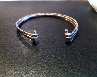 Made to Order Sterling Multilayered Wire Cuff