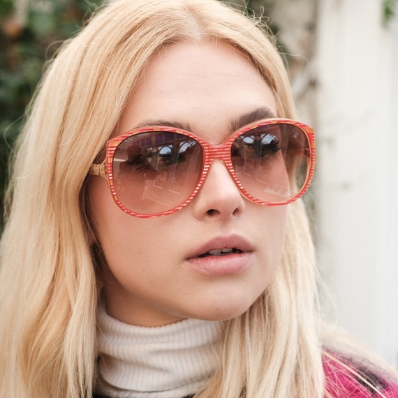 Oversized Sunglasses by Nina Ricci Vintage 70s Ret