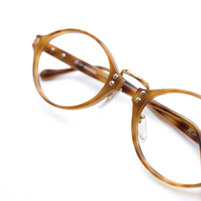 Tortoise Shell Oval Glasses Frames by Hugo Boss Carrera / Etsy