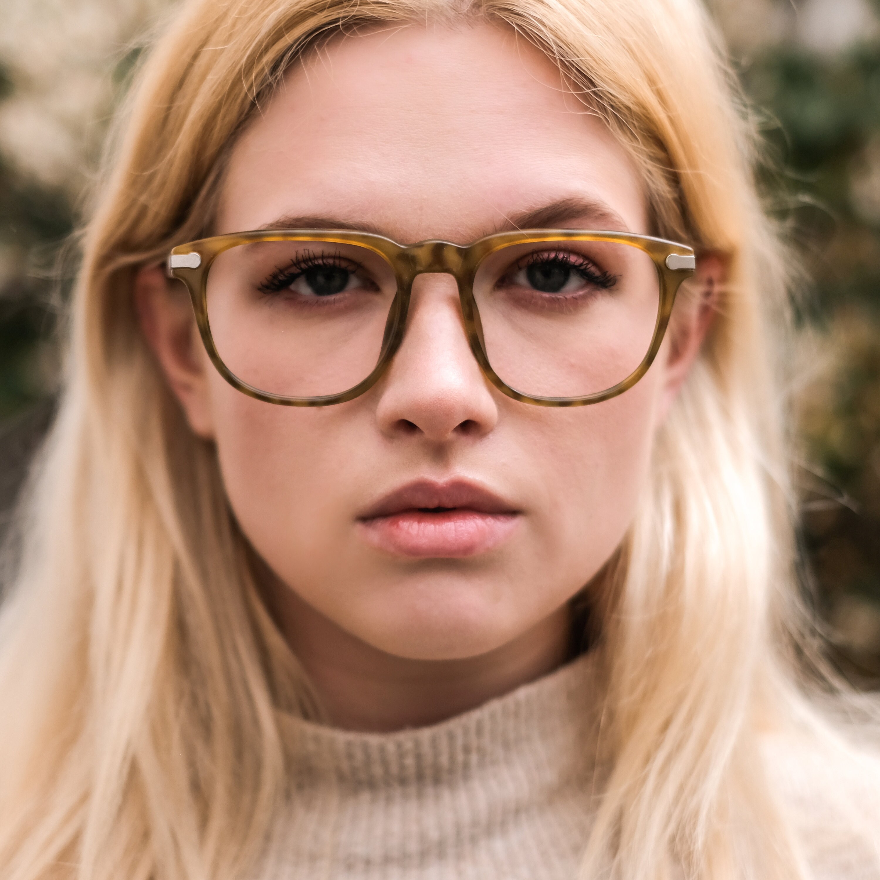 large oversized glasses frames