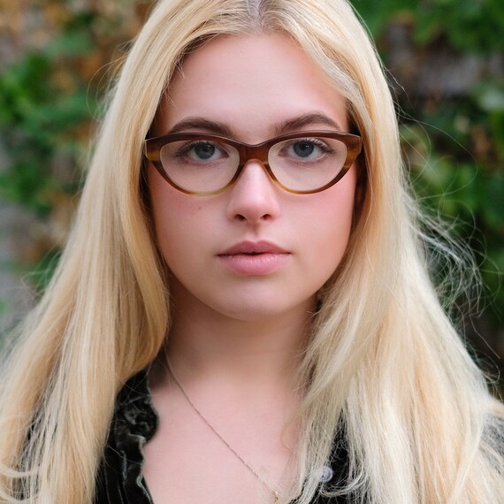 Vintage Eye Glasses by Tom Davies / Handmade Glass