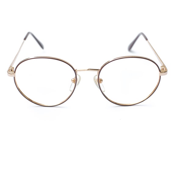 Round Vintage Eye Glasses / Gold Glasses / Wire G