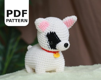 PATTERN Amigurumi Bull Terrier