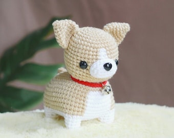 Chihuahua Amigurumi Crochet Doll