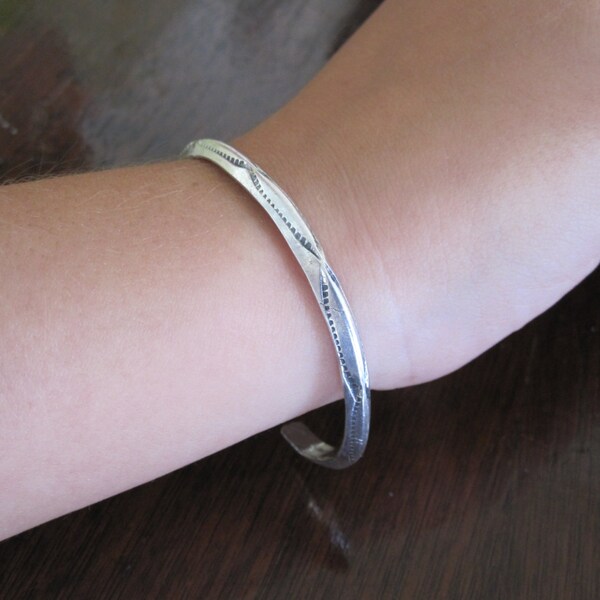 Child's Sterling Cuff Bracelet