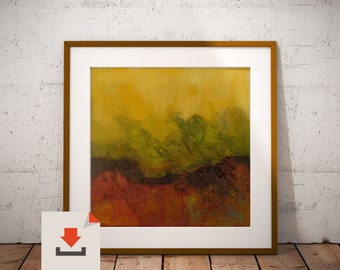 Digital download, Abstract dry land, Printable Art, Downloadable art, Modern print art