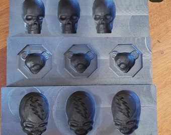 3D Face Character molds : Choose your Character!!