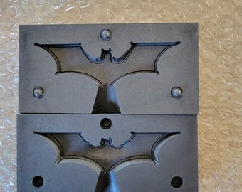 3d Batarang!! 2 sided pour Mold 3 inch wide wings