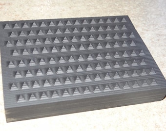 3"x4" Mini Glassblowing graphite Fume trap Pineapple Roll pad