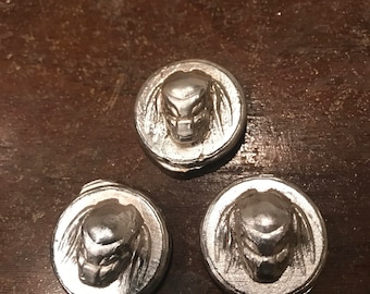 New " 3-D " COIN MOLD Designs ~ For Silver, Gold & Metal Pours !!!