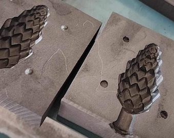 Custom 2 Sided 3D Blow IN PINECONE