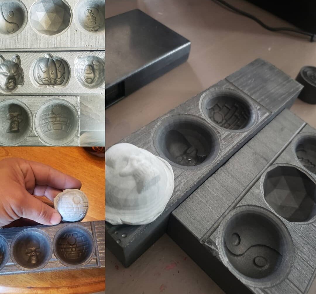 3D Graphite Push Molds - Etsy