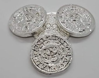 2 sided Pirate Coin Mold