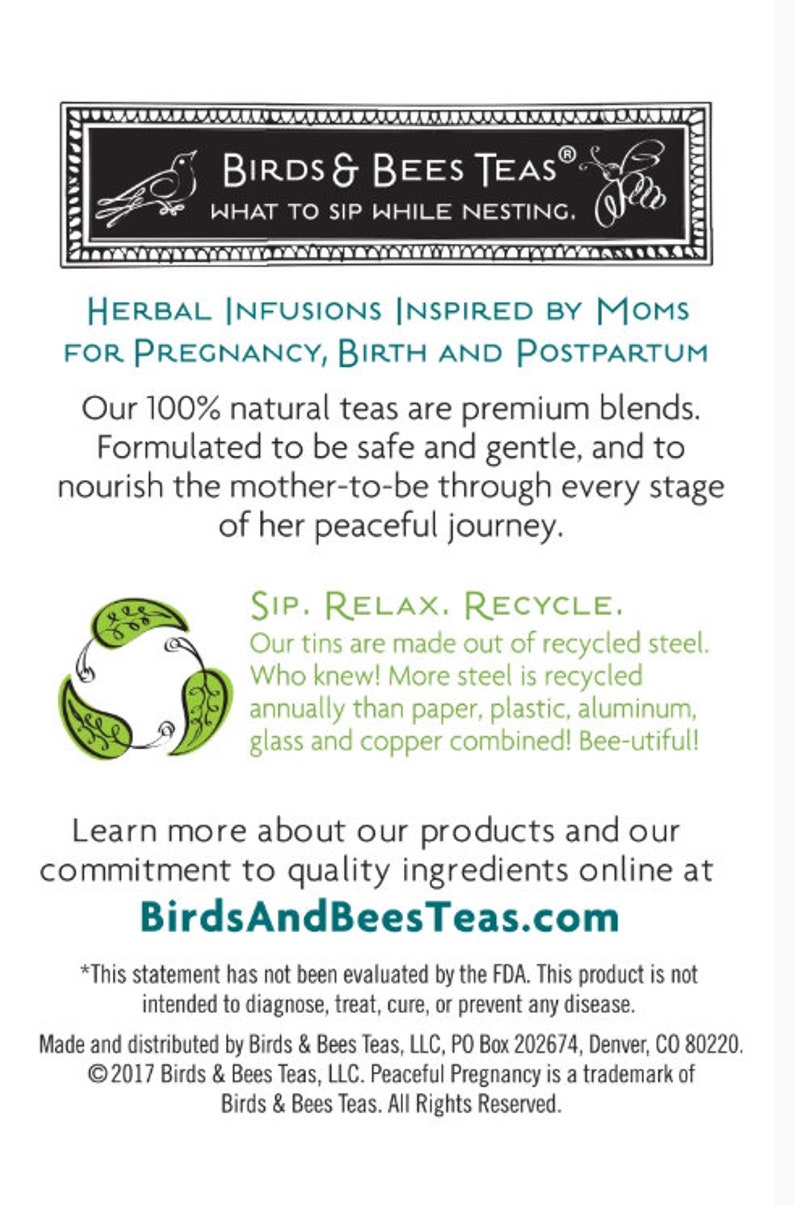 Our Lady of La Leche Organic Tea Breastfeeding Tea Pregnancy Safe ...