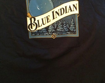 widespread panic blue indian t shirt