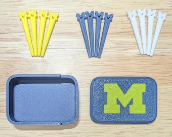 Michigan Wolverines Custom 3D printed Cribbage Peg