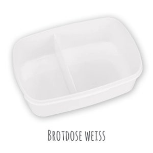 Brotdose Lunchbox mit Namen personalisierbar, Geschenk Kind Einschulung Schulanfang Kindergarten Sport Dschungel Junge Mädchen Tiere Bild 5