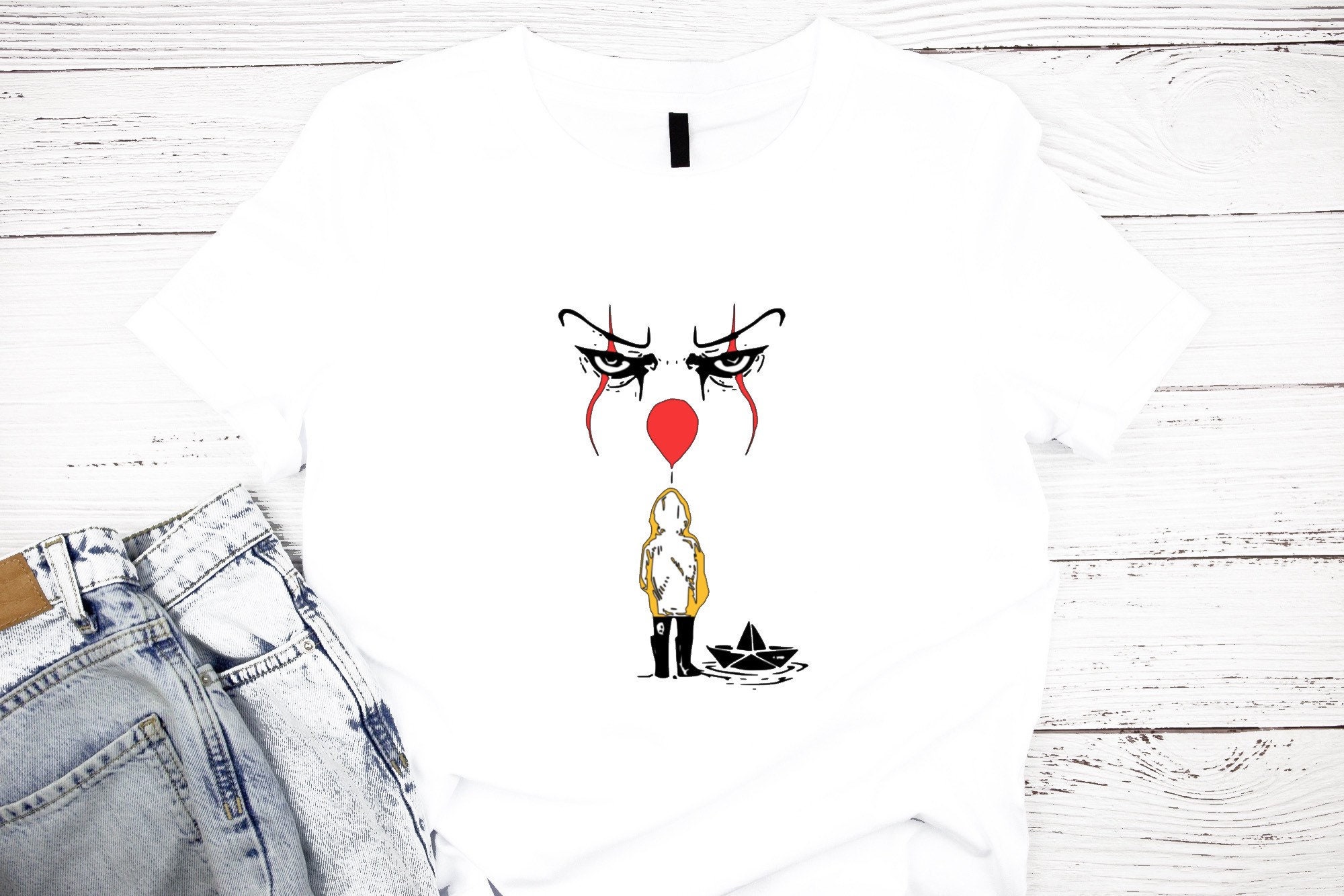 Discover Horror Halloween Film IT Geister Clown T-Shirt