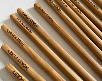 Bambus Essstäbchen | Personalisierte Hochzeitsgeschenke