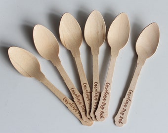100pcs Birchwood Small Wooden Spoons cake Dessert Ice Cream Honey Baby Spoon Set 100pcs Birchwood Small Wooden Spoons cake Dessert Ice Cream Honey Baby Spoon Set