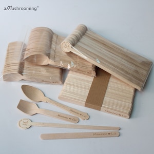 100 Custom wedding Party Cutlery Cocktails Monogram Drink Stirrers Wedding Swizzle Sticks Cocktail Stirrers Bridal Shower ice cream stick
